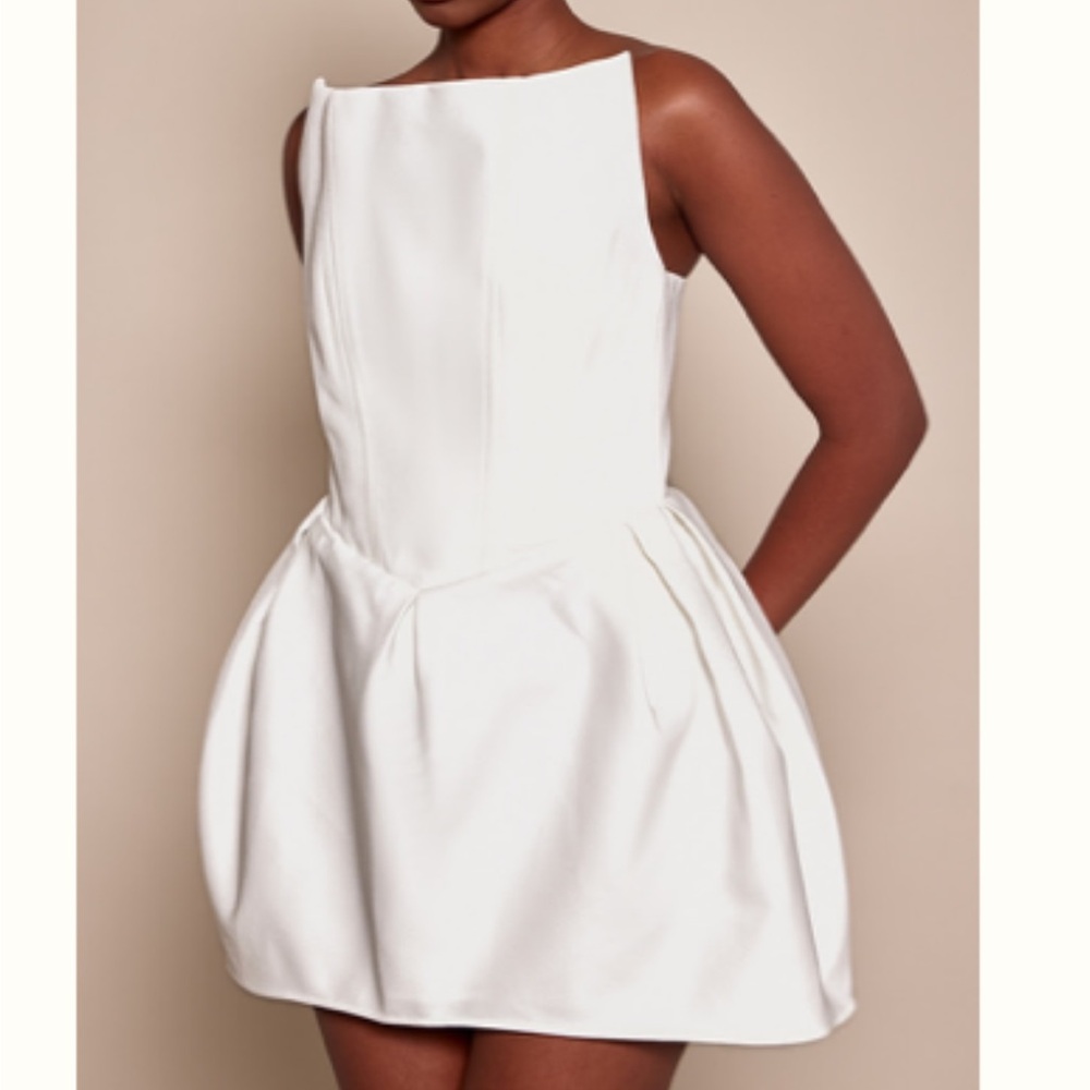 White form dress